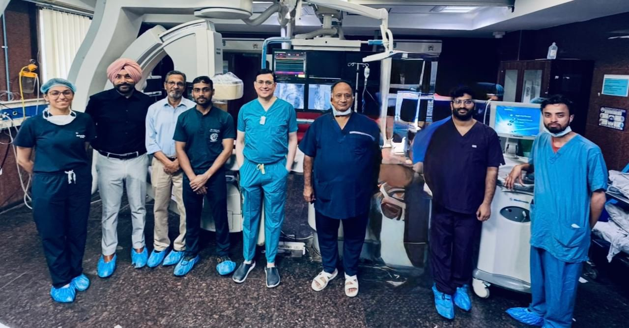 PGIMER CHANDIGARH PERFORMS FIRST CRYOABLATION  A LIFESAVING INTERVENTION FOR HEART FAILURE PATIENTS